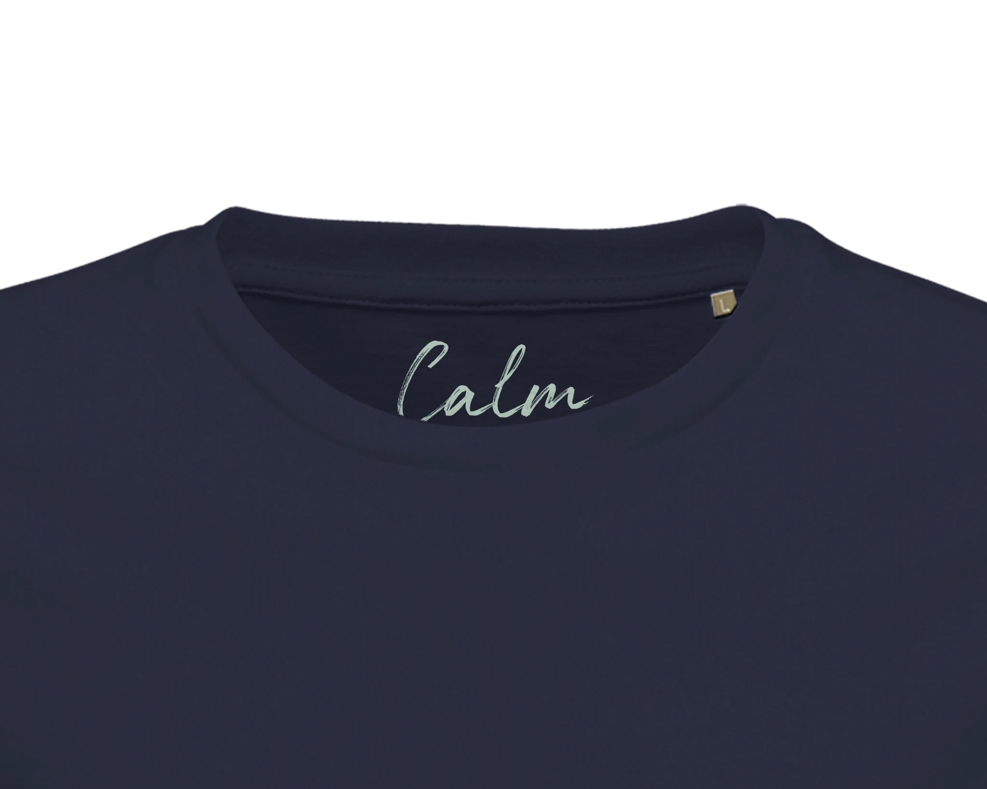 Calm - "Emerald Storms" T-shirt French Navy XS 53