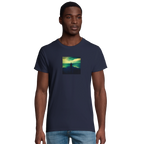 Calm - "Emerald Storms" T-shirt French Navy XS 4
