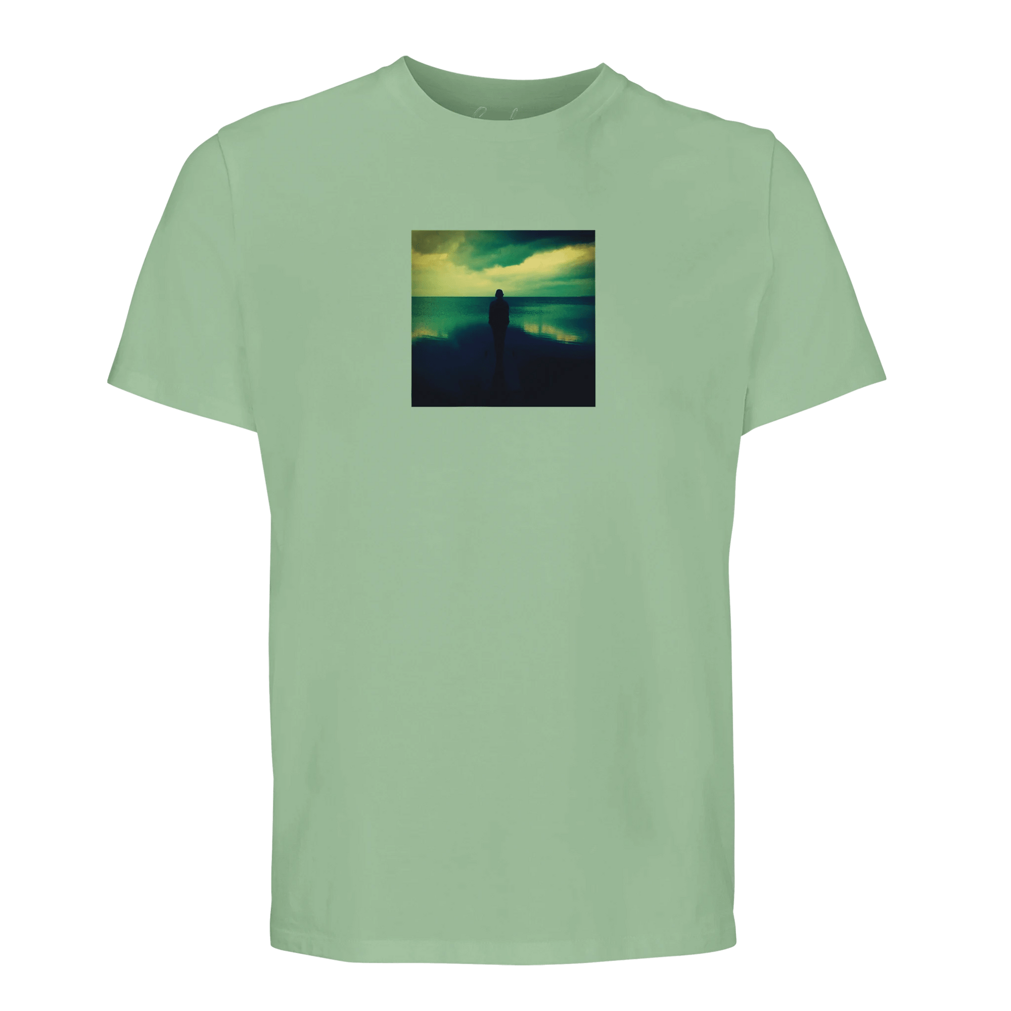 Calm - "Emerald Storms" T-shirt frozen green XS 64