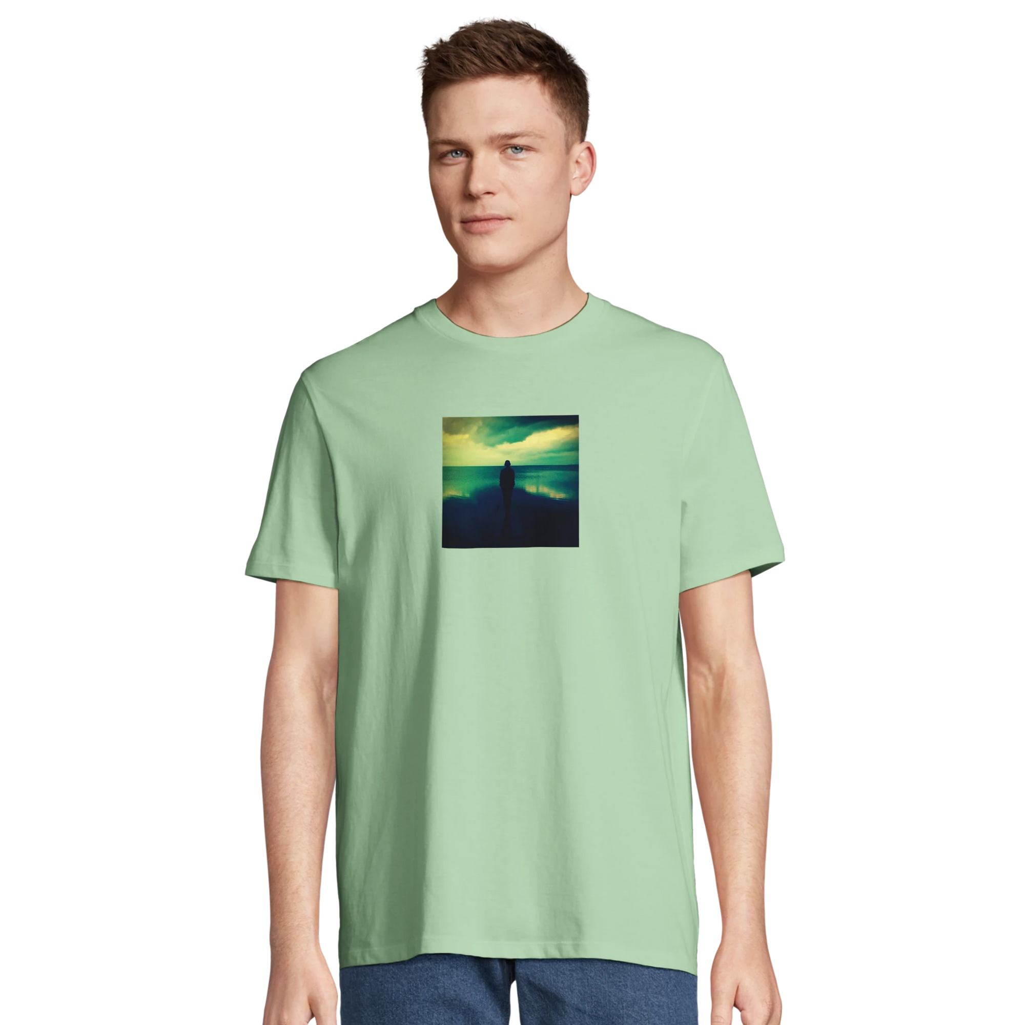 Calm - "Emerald Storms" T-shirt frozen green XS 67