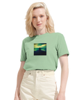 Calm - "Emerald Storms" T-shirt frozen green XS 69