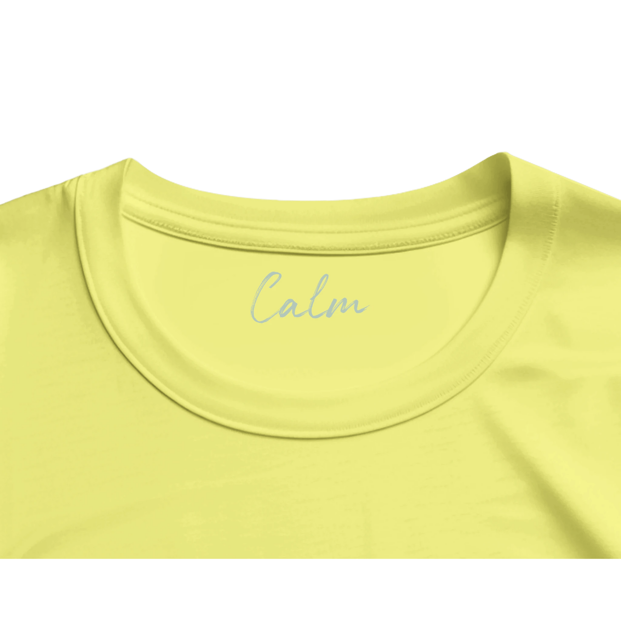 Calm - "Emerald Storms" T-shirt Light Yellow S 2