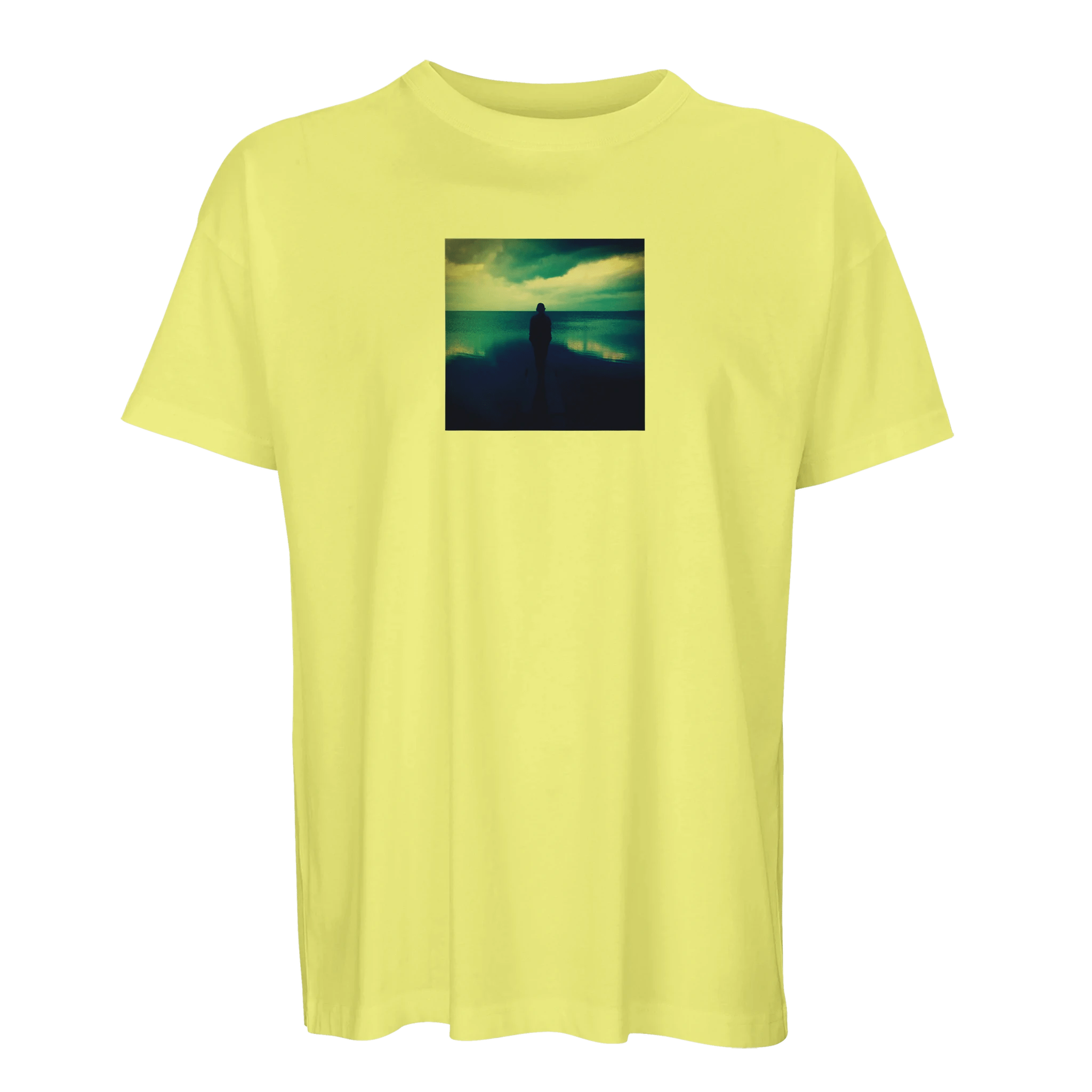 Calm - "Emerald Storms" T-shirt Light Yellow S 1