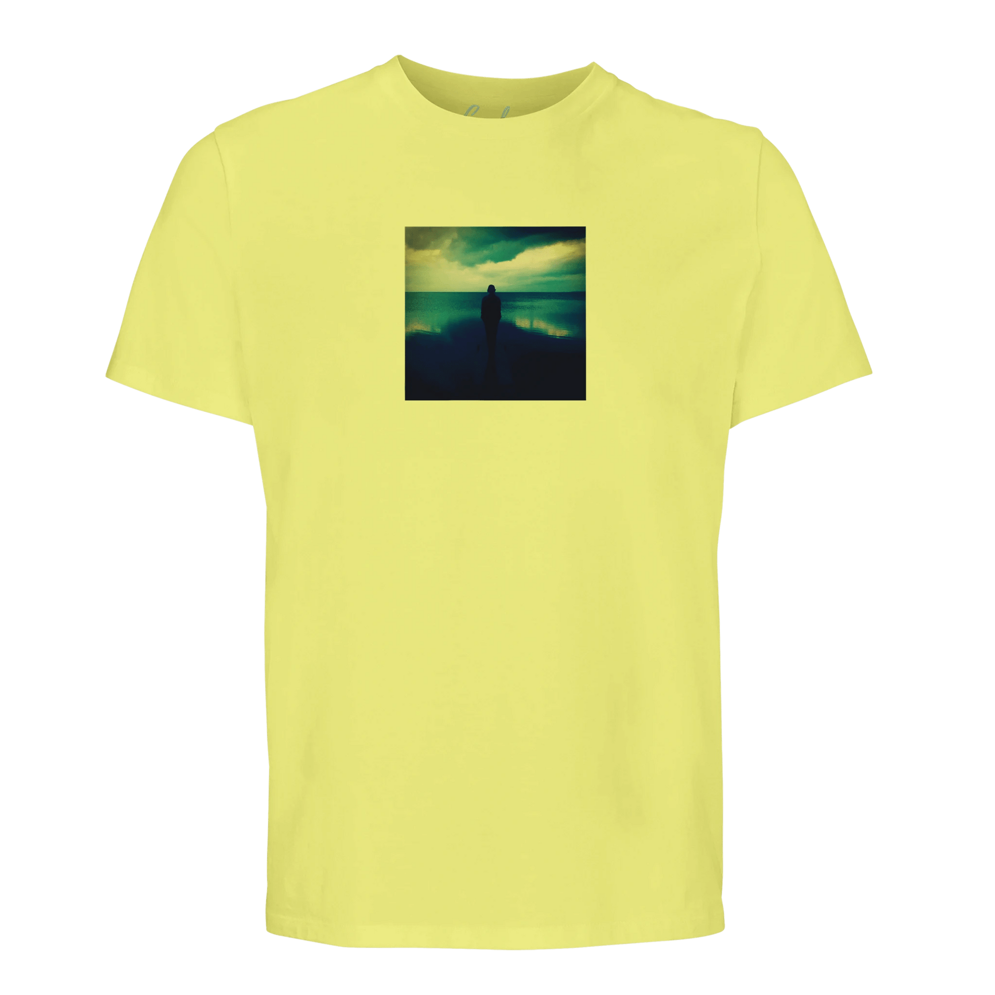 Calm - "Emerald Storms" T-shirt Light Yellow XS 10