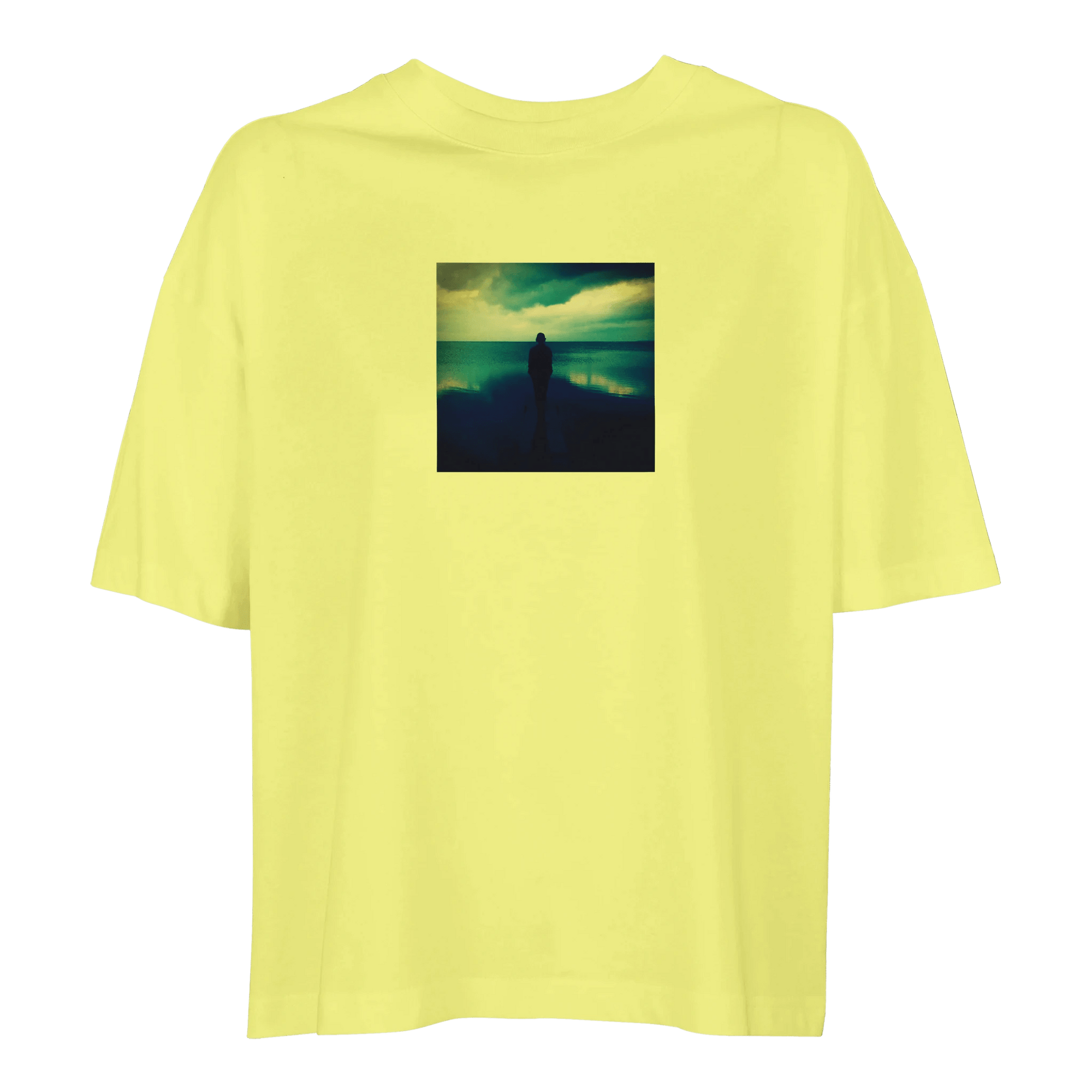Calm - "Emerald Storms" T-shirt Light Yellow XS 19