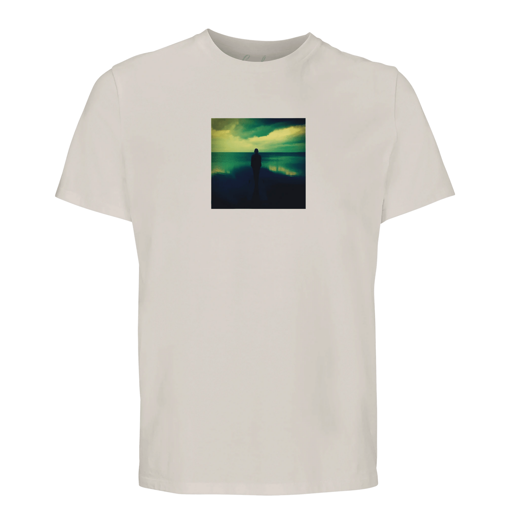 Calm - "Emerald Storms" T-shirt Off White XS 22