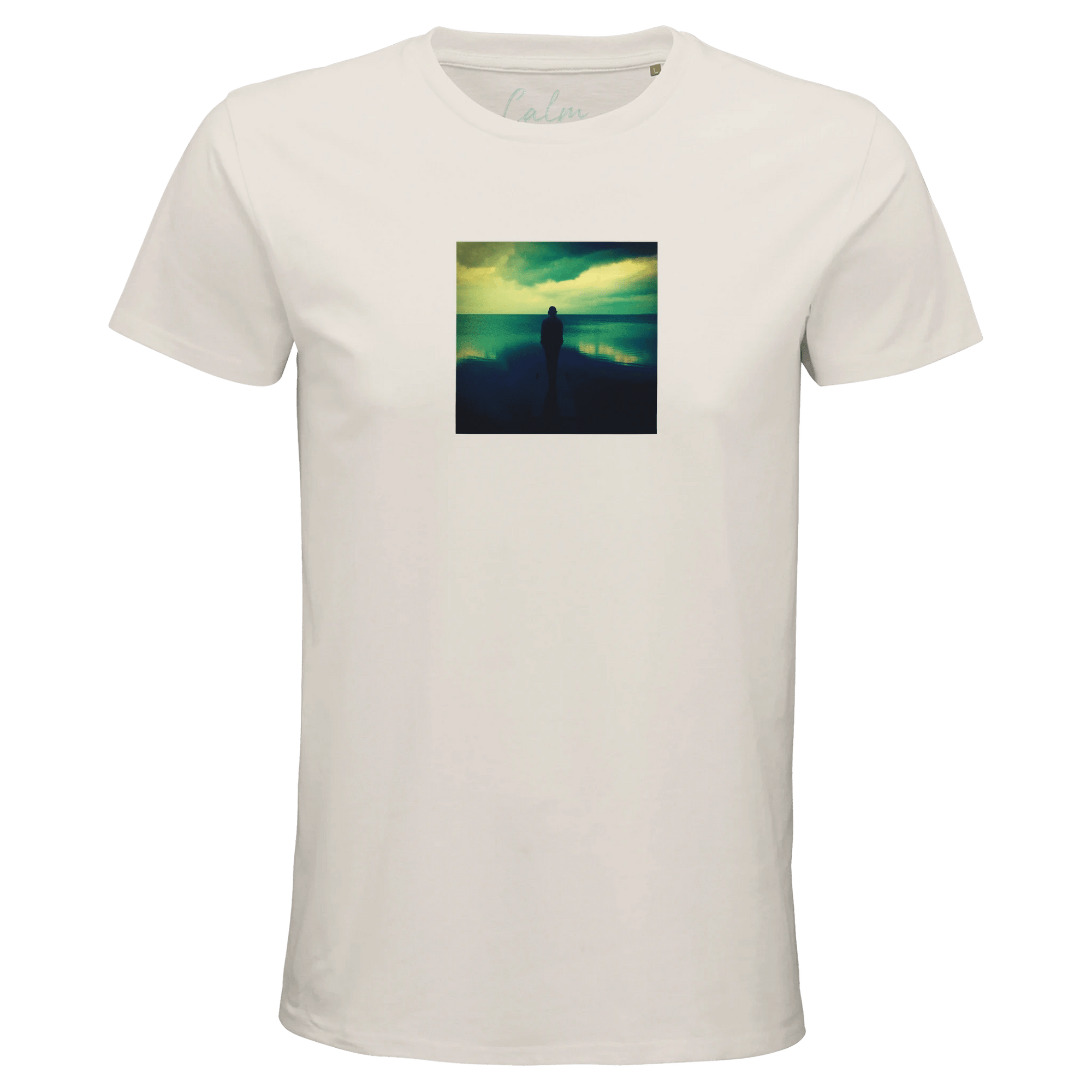Calm - "Emerald Storms" T-shirt Off White XS 16