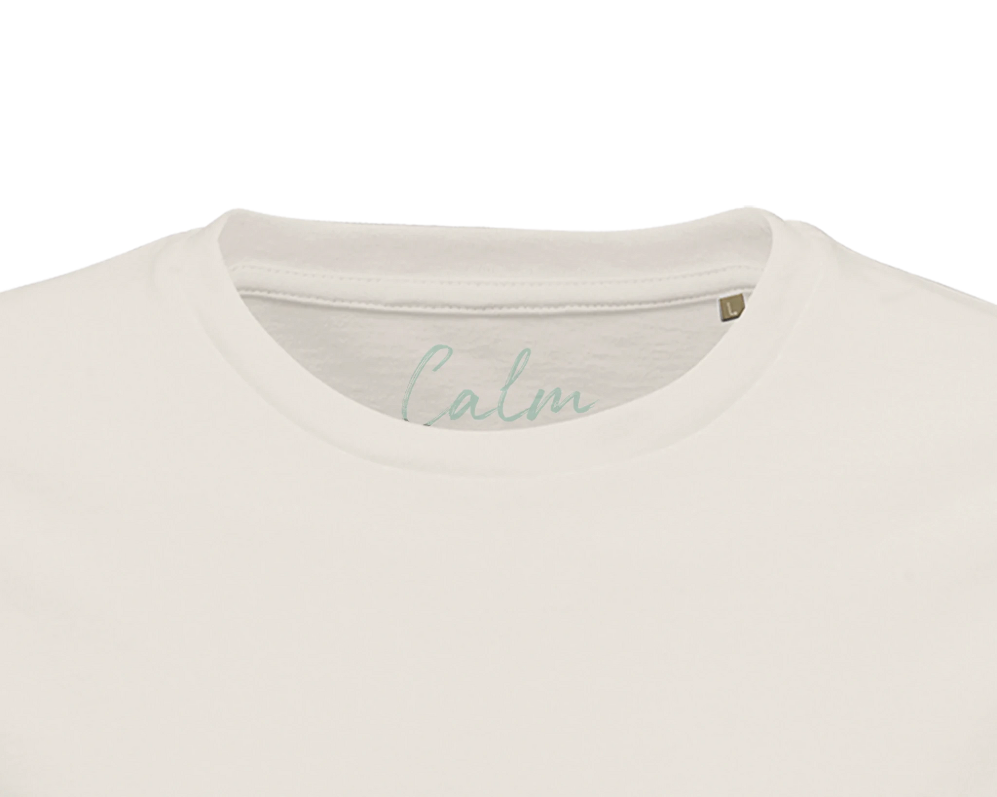 Calm - "Emerald Storms" T-shirt Off White XS 17