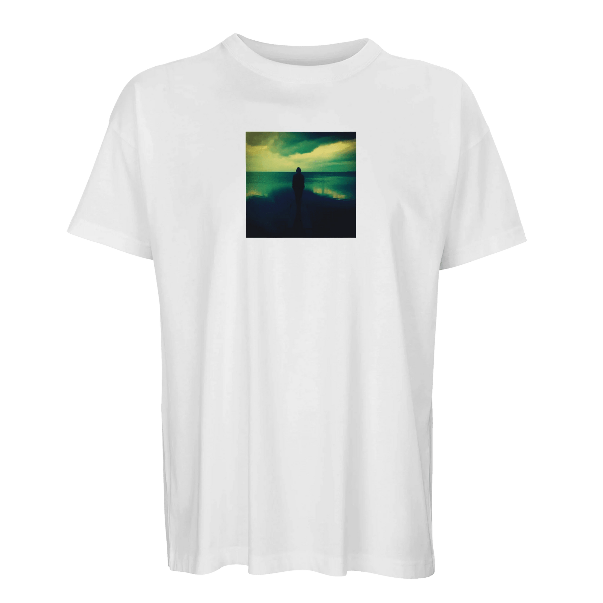 Calm - "Emerald Storms" T-shirt White S 9