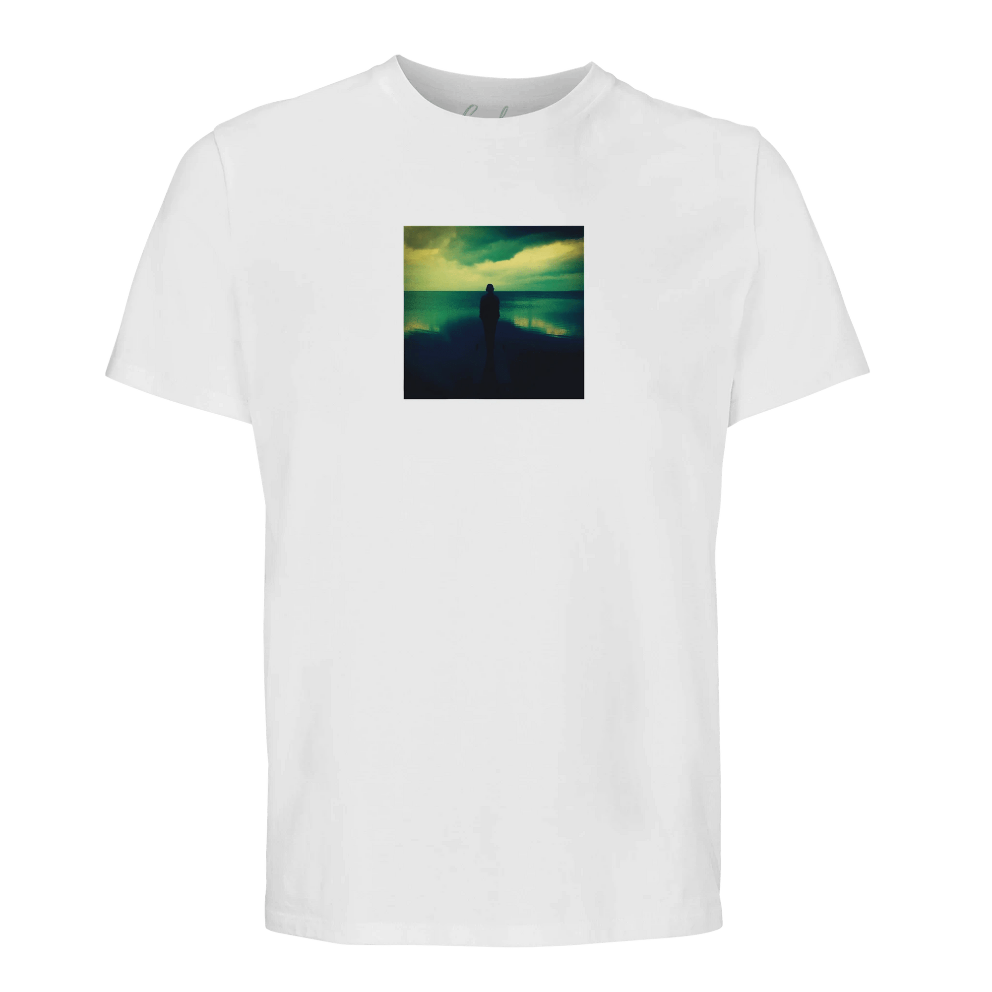 Calm - "Emerald Storms" T-shirt White XS 16