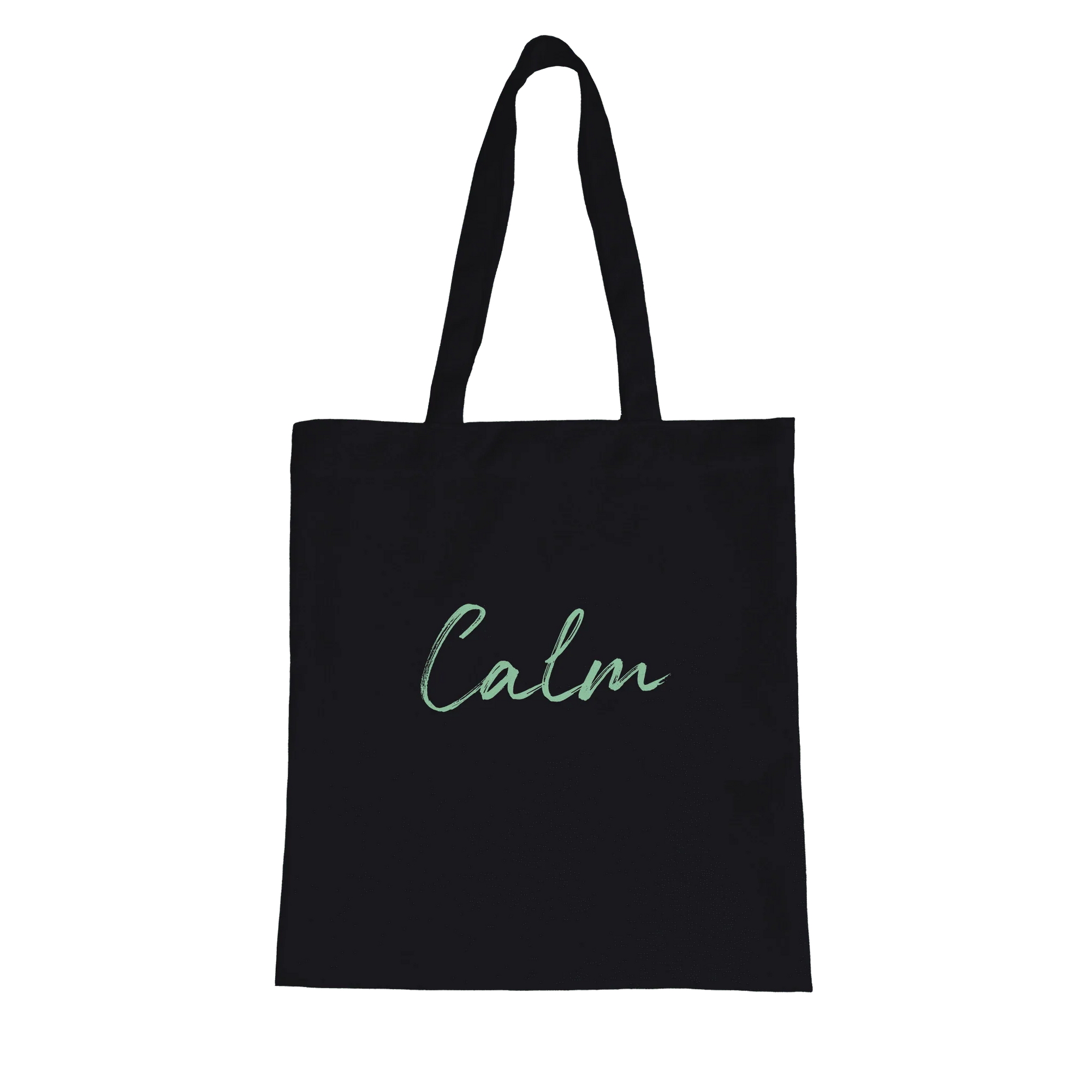 Calm - "Emerald Storms" Tote Bag Black 2