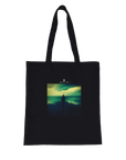 Calm - "Emerald Storms" Tote Bag Black 1