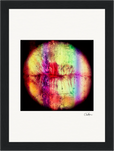 Chromatic Kiss Framed print 13x18 cm / 5x7″ Black frame 62