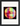 Chromatic Kiss Framed print 13x18 cm / 5x7″ Black frame 62