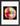 Chromatic Kiss Framed print 15x20 cm / 6x8″ Black frame 54
