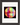 Chromatic Kiss Framed print 15x20 cm / 6x8″ Black frame 45