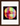 Chromatic Kiss Framed print 15x20 cm / 6x8″ Dark wood frame 35