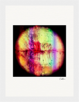 Chromatic Kiss Framed print 15x20 cm / 6x8″ White frame 6