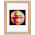 Chromatic Kiss Framed print 15x20 cm / 6x8″ Wood frame 31
