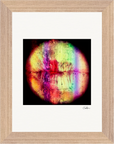 Chromatic Kiss Framed print 15x20 cm / 6x8″ Wood frame 31