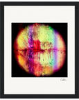 Chromatic Kiss Framed print 20x25 cm / 8x10″ Black frame 59