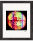 Chromatic Kiss Framed print 20x25 cm / 8x10″ Black frame 36