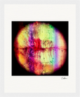 Chromatic Kiss Framed print 20x25 cm / 8x10″ White frame 19