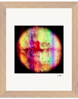Chromatic Kiss Framed print 20x25 cm / 8x10″ Wood frame 33