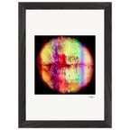 Chromatic Kiss Framed print 21x29.7 cm / 8x12" Black frame 41