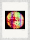 Chromatic Kiss Framed print 21x29.7 cm / 8x12" White frame 15