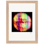 Chromatic Kiss Framed print 21x29.7 cm / 8x12" Wood frame 29