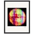 Chromatic Kiss Framed print 27x35 cm / 11x14″ Black frame 61