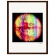 Chromatic Kiss Framed print 30x40 cm / 12x16″ Dark wood frame 45