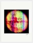 Chromatic Kiss Framed print 30x40 cm / 12x16″ White frame 11