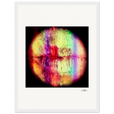 Chromatic Kiss Framed print 30x40 cm / 12x16″ White frame 11