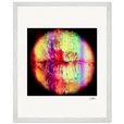 Chromatic Kiss Framed print 40x50 cm / 16x20″ White frame 17