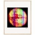 Chromatic Kiss Framed print 40x50 cm / 16x20″ Wood frame 22