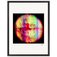 Chromatic Kiss Framed print 45x60 cm / 18x24″ Black frame 49