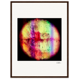 Chromatic Kiss Framed print 45x60 cm / 18x24″ Dark wood frame 47