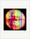 Chromatic Kiss Framed print 45x60 cm / 18x24″ White frame 9
