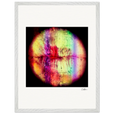 Chromatic Kiss Framed print 45x60 cm / 18x24″ White frame 19