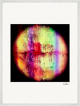 Chromatic Kiss Framed print 60x80 cm / 24x32″ White frame 14
