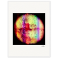 Chromatic Kiss Framed print 60x80 cm / 24x32″ White frame 16