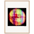 Chromatic Kiss Framed print 60x80 cm / 24x32″ Wood frame 21