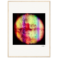Chromatic Kiss Framed print 60x80 cm / 24x32″ Wood frame 23
