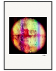 Chromatic Kiss Framed print 70x100 cm / 28x40″ Black frame 60