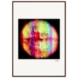 Chromatic Kiss Framed print 70x100 cm / 28x40″ Dark wood frame 41