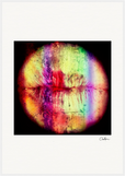 Chromatic Kiss Framed print 70x100 cm / 28x40″ White frame 14