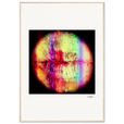 Chromatic Kiss Framed print 70x100 cm / 28x40″ Wood frame 20