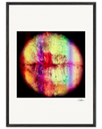 Chromatic Kiss Framed print A1 (59.4 x 84.1 cm) Black frame 38